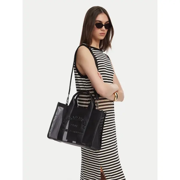 Karl Lagerfeld Torbica KARL LAGERFELD B2W50006 Crna