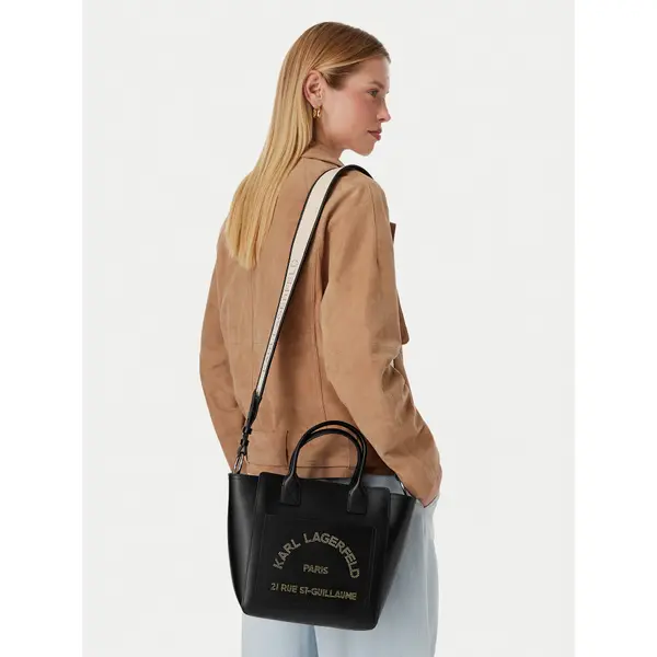 Karl Lagerfeld Torbica KARL LAGERFELD B3W30093 Crna
