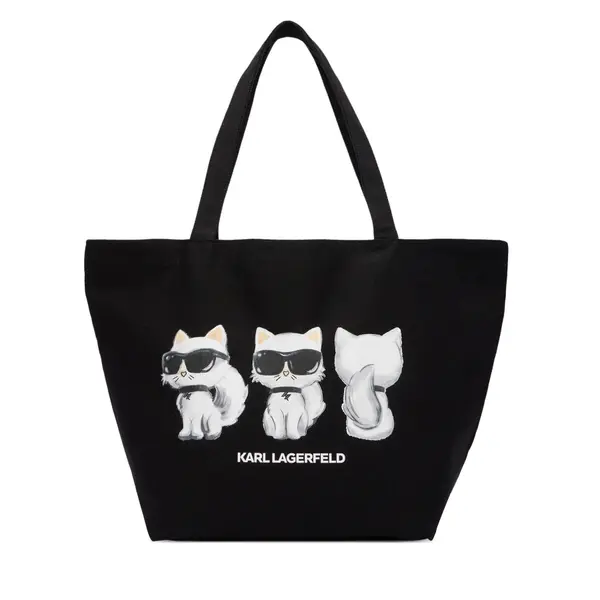 Karl Lagerfeld Torbica KARL LAGERFELD B3W50017 Crna