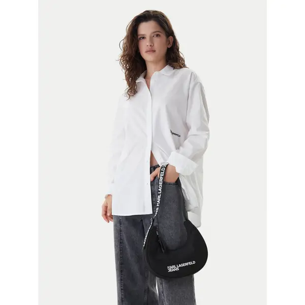 Karl Lagerfeld Jeans Torbica Karl Lagerfeld Jeans A3W30349 Crna