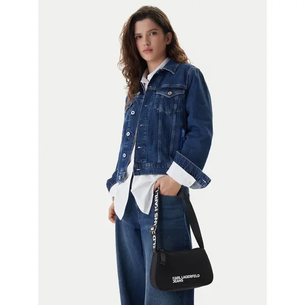 Karl Lagerfeld Jeans Torbica Karl Lagerfeld Jeans A3W30350 Crna
