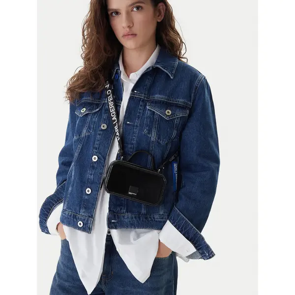 Karl Lagerfeld Jeans Torbica Karl Lagerfeld Jeans B1W30141 Crna