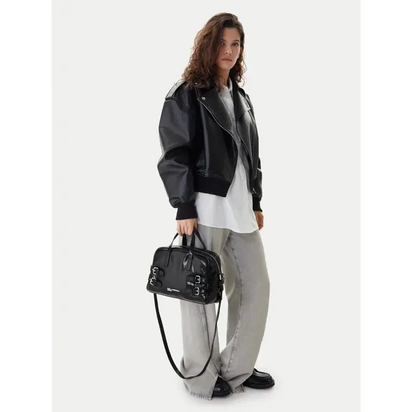 Karl Lagerfeld Jeans Torbica Karl Lagerfeld Jeans B1W30158 Crna