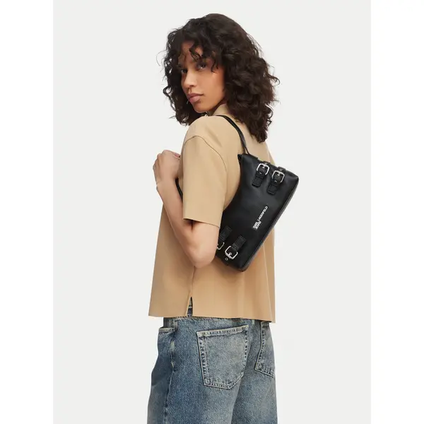 Karl Lagerfeld Jeans Torbica Karl Lagerfeld Jeans B2W30265 Crna