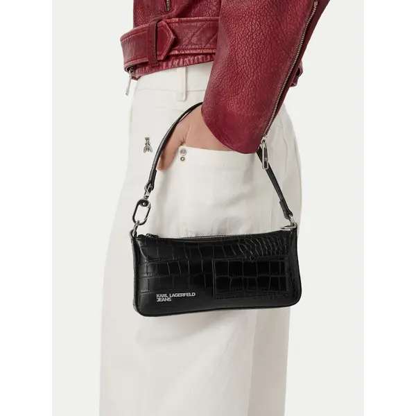 Karl Lagerfeld Jeans Torbica Karl Lagerfeld Jeans B3W30290 Crna