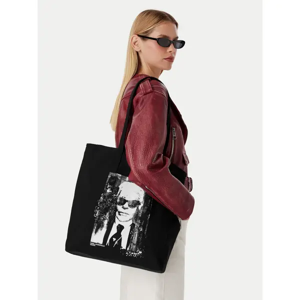 Karl Lagerfeld Jeans Torbica Karl Lagerfeld Jeans B3W50039 Crna