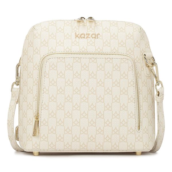 Kazar Torbica Kazar Carin 55742-01-BB Beige/White