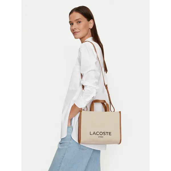 Lacoste Torbica Lacoste NF4641TD Smeđa