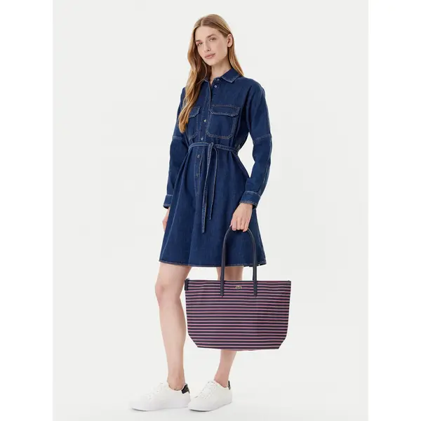 Lacoste Torbica Lacoste NF4939SJ Tamnoplava