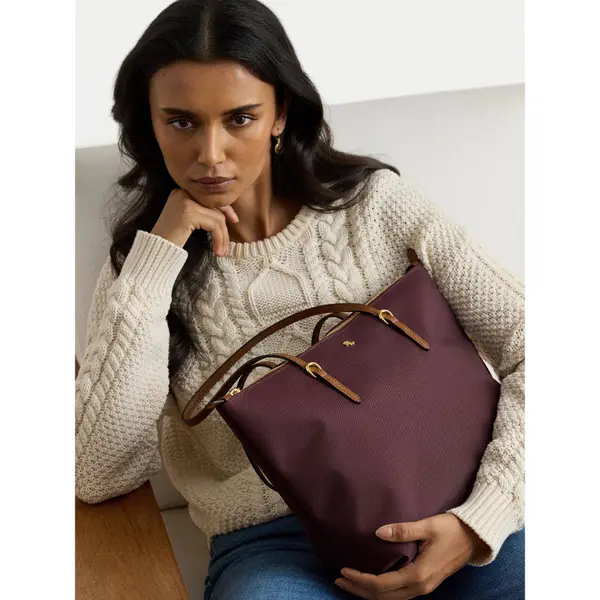 Lauren Ralph Lauren Torbica LAUREN RALPH LAUREN 431916737045 Tamnocrvena