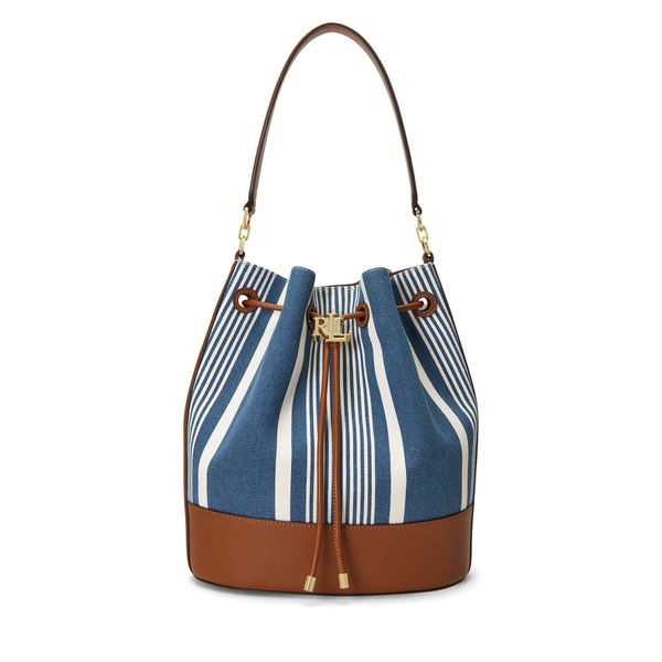 Lauren Ralph Lauren Torbica Lauren Ralph Lauren 431939923001 ATLANTIC STRIPE/INDIGO/LRN TAN