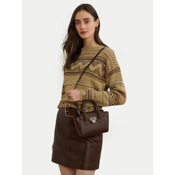 Lauren Ralph Lauren Torbica LAUREN RALPH LAUREN 431969349007 Smeđa