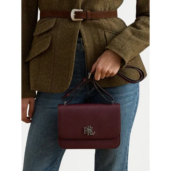 Lauren Ralph Lauren Torbica LAUREN RALPH LAUREN 431974272007 Tamnocrvena