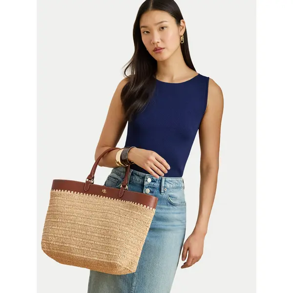 Lauren Ralph Lauren Torbica LAUREN RALPH LAUREN 431982183001 Smeđa