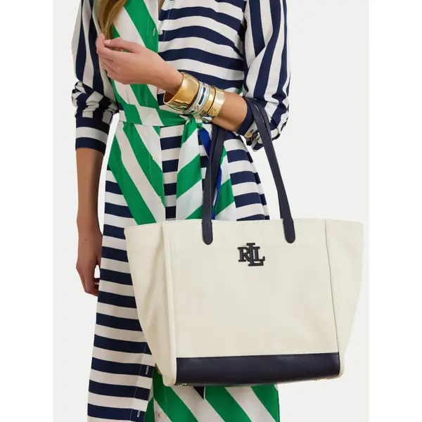 Lauren Ralph Lauren Torbica LAUREN RALPH LAUREN 431982234002 Écru