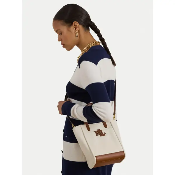 Lauren Ralph Lauren Torbica LAUREN RALPH LAUREN 431982235003 Écru