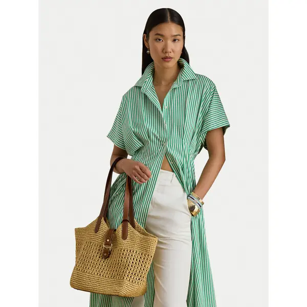 Lauren Ralph Lauren Torbica LAUREN RALPH LAUREN 431P03408001 Smeđa