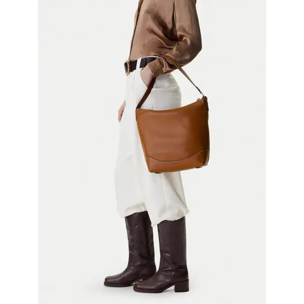 Lauren Ralph Lauren Torbica LAUREN RALPH LAUREN 431P03419001 Smeđa