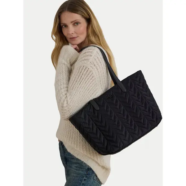 Lauren Ralph Lauren Torbica LAUREN RALPH LAUREN 431P04320003 Crna