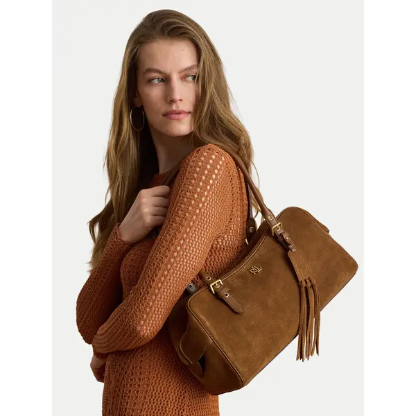 Lauren Ralph Lauren Torbica LAUREN RALPH LAUREN 431P11777001 Smeđa