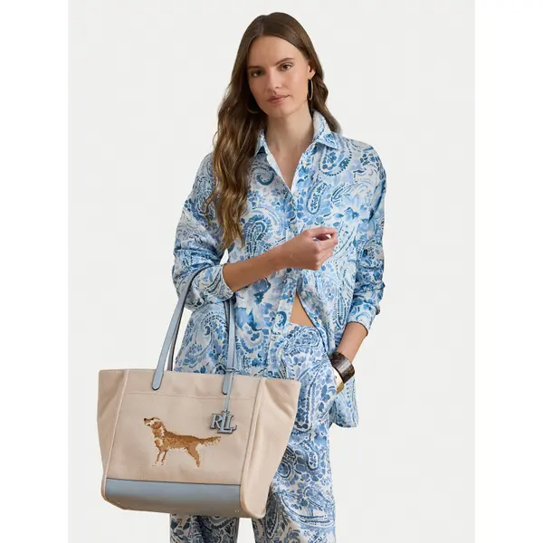 Lauren Ralph Lauren Torbica LAUREN RALPH LAUREN 431P13256002 Bež
