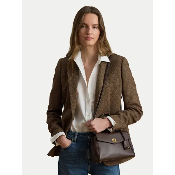 Lauren Ralph Lauren Torbica LAUREN RALPH LAUREN 431P15611006 Smeđa