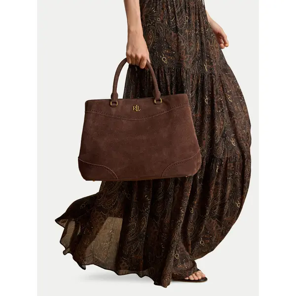 Lauren Ralph Lauren Torbica LAUREN RALPH LAUREN 431P15645002 Smeđa