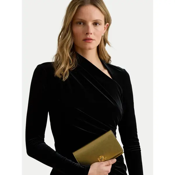 Lauren Ralph Lauren Torbica LAUREN RALPH LAUREN 432P02411001 Zlatna