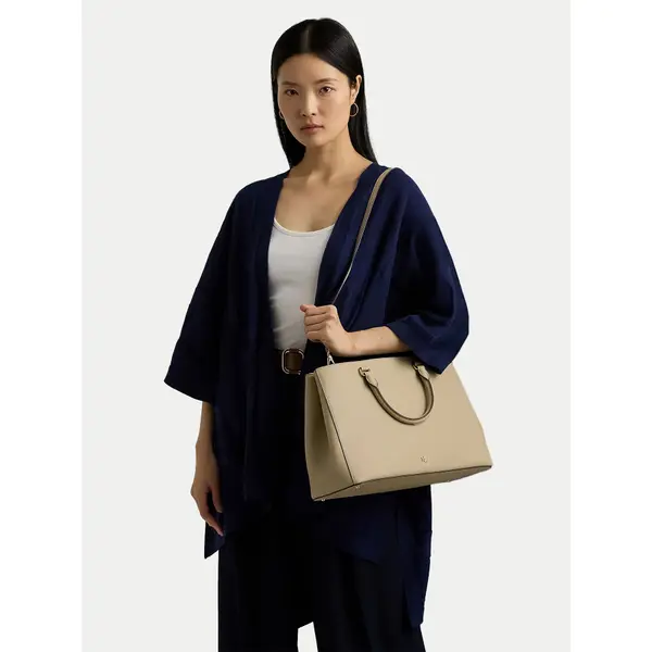 Lauren Ralph Lauren Torbica LAUREN RALPH LAUREN Hanna 431898556023 Bež