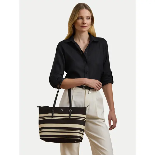 Lauren Ralph Lauren Torbica LAUREN RALPH LAUREN Keaton 431916737033 Crna