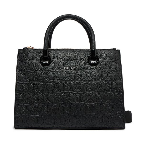 Liu Jo Torbica Liu Jo Ecs M Satchel Dou AA4080 E0003 Black 22222