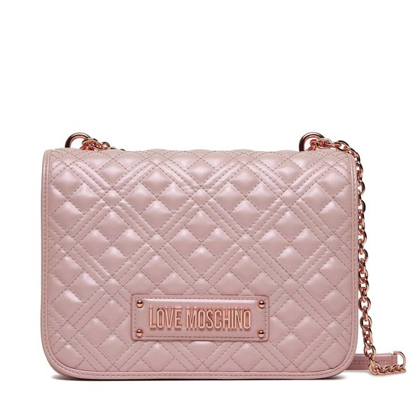 LOVE MOSCHINO Torbica LOVE MOSCHINO JC4000PP0HLA0635 Rose Gold Laminato