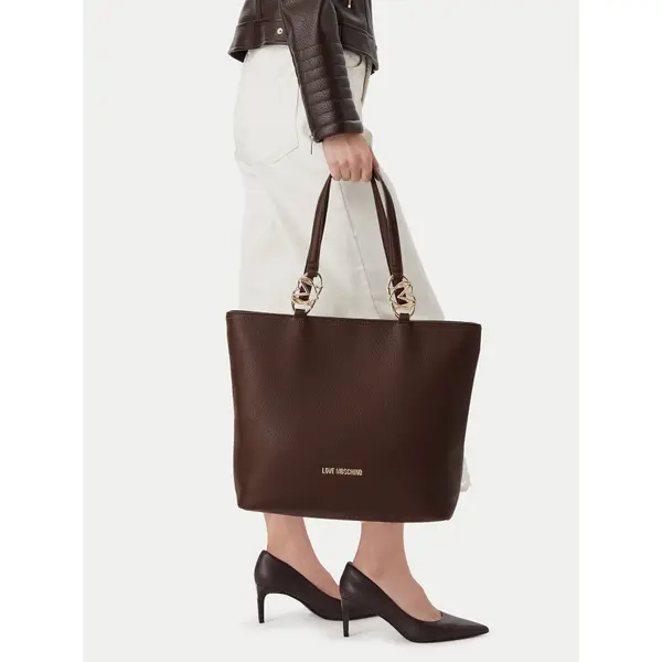 Love Moschino Torbica LOVE MOSCHINO JC4005PP1PLB0300 Smeđa
