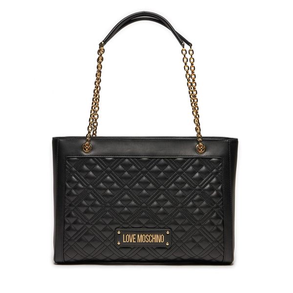 LOVE MOSCHINO Torbica LOVE MOSCHINO JC4006PP0ILA0000 Nero/Oro