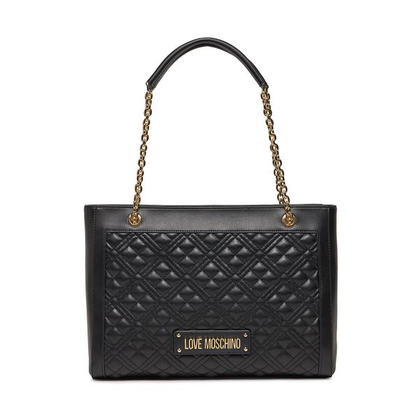 LOVE MOSCHINO Torbica LOVE MOSCHINO JC4006PP1ILA0000 Nero/Oro