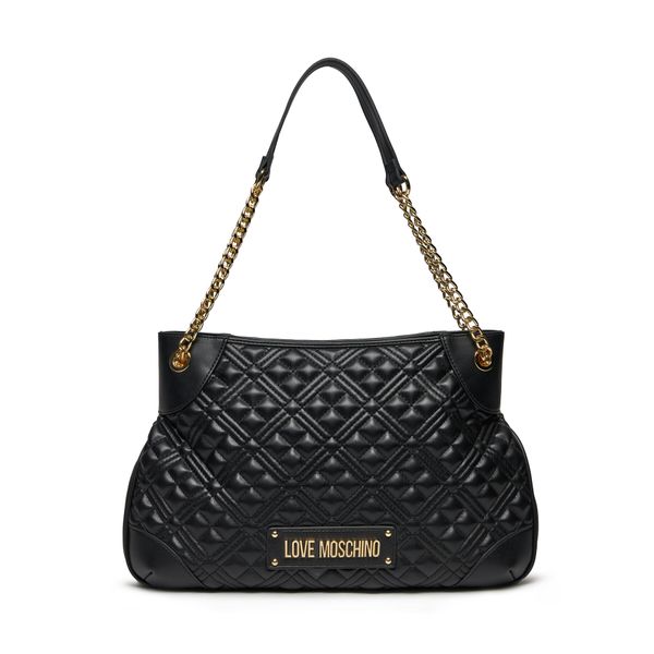 LOVE MOSCHINO Torbica LOVE MOSCHINO JC4012PP1ILA0000 Nero/Oro