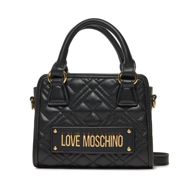 LOVE MOSCHINO Torbica LOVE MOSCHINO JC4016PP1ILA0000 Nero/Oro