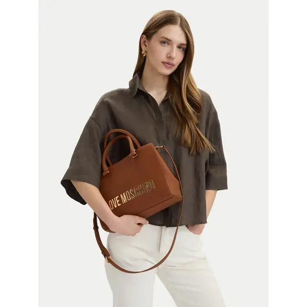 Love Moschino Torbica LOVE MOSCHINO JC4022PP0OKD0200 Smeđa