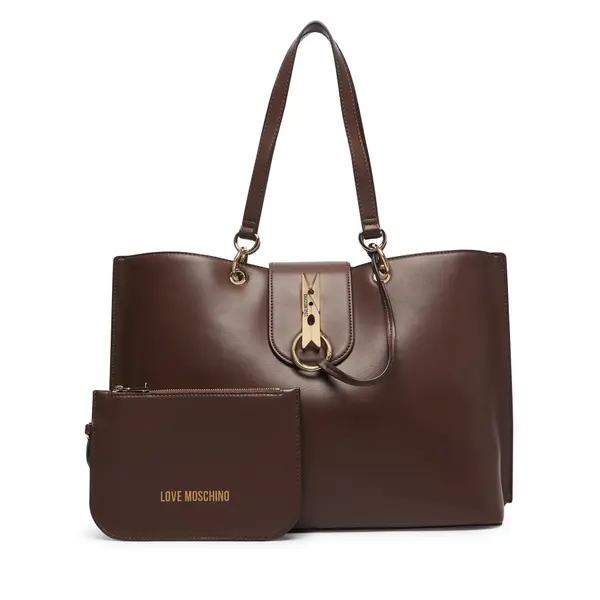 Love Moschino Torbica LOVE MOSCHINO JC4029PP1PLI0300 Smeđa