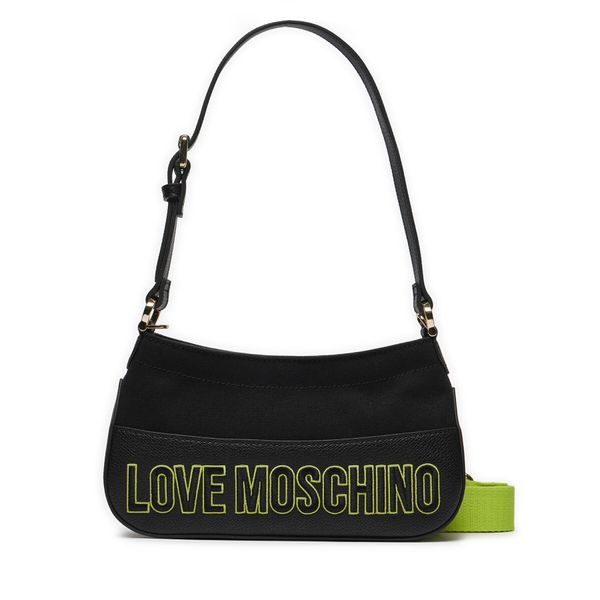 LOVE MOSCHINO Torbica LOVE MOSCHINO JC4037PP1ILF100A Nero/W.Lime