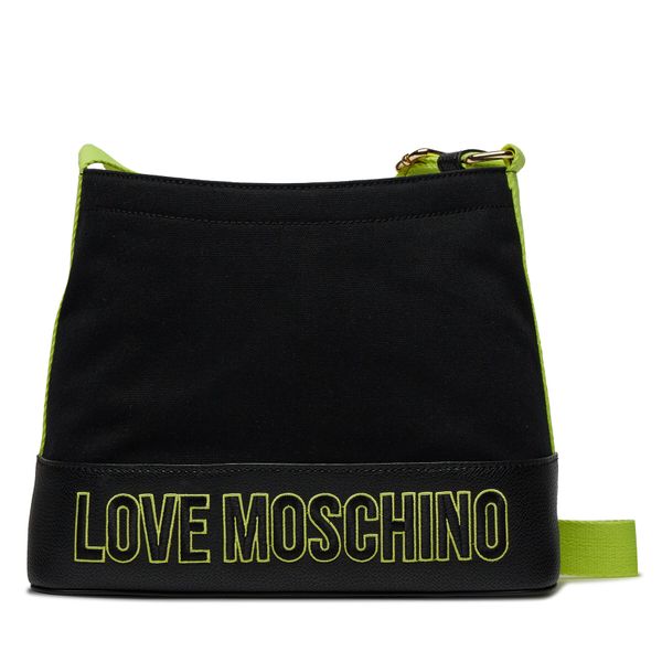 LOVE MOSCHINO Torbica LOVE MOSCHINO JC4038PP1ILF100A Nero/Lime