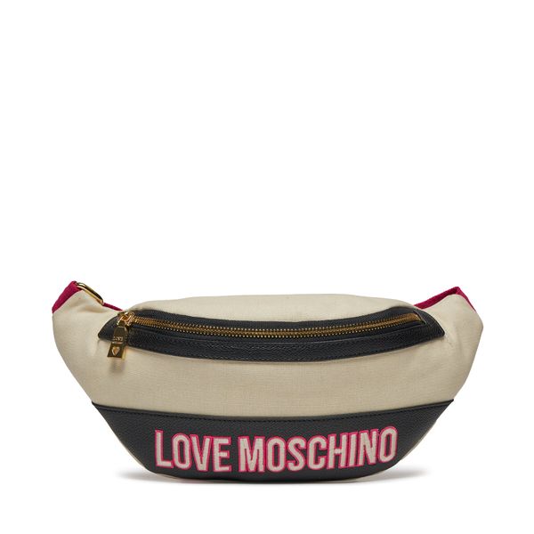 LOVE MOSCHINO Torbica LOVE MOSCHINO JC4040PP1ILF110B Natur/Nero/Fuxia