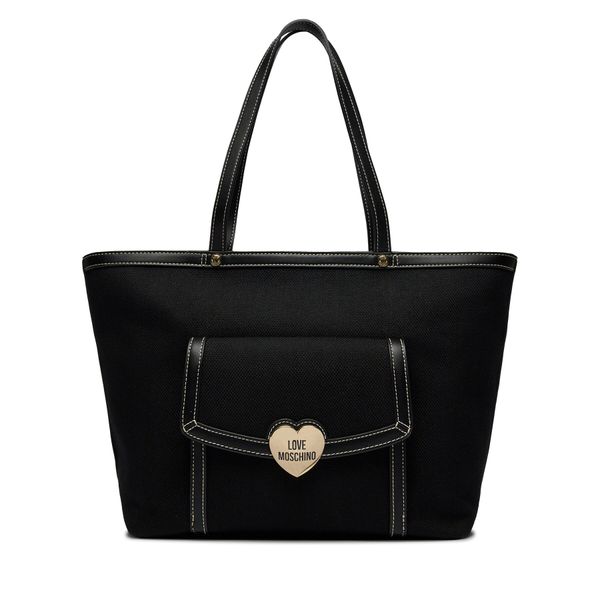 LOVE MOSCHINO Torbica LOVE MOSCHINO JC4044PP1ILH100A Natur/Nero