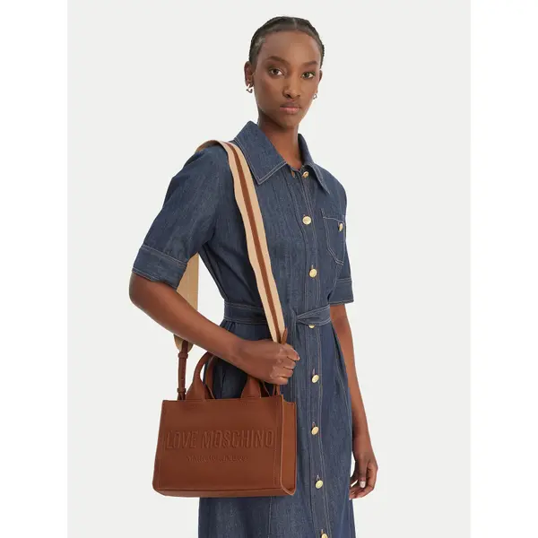 Love Moschino Torbica LOVE MOSCHINO JC4044PP1OLE0200 Smeđa