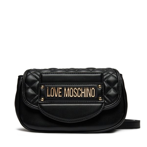 LOVE MOSCHINO Torbica LOVE MOSCHINO JC4056PP1ILA0000 Nero/Oro