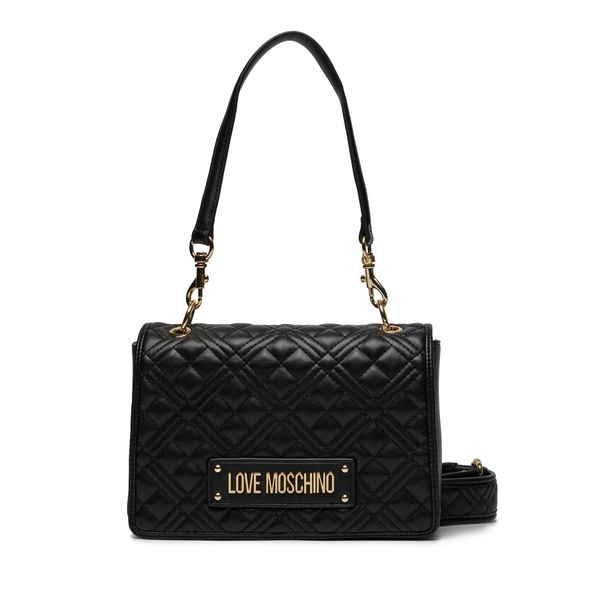 LOVE MOSCHINO Torbica LOVE MOSCHINO JC4062PP1ILA0000 Nero/Oro