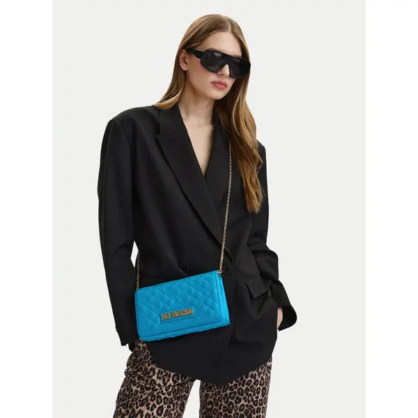 Love Moschino Torbica LOVE MOSCHINO JC4079PP0OLA0702 Tirkizna