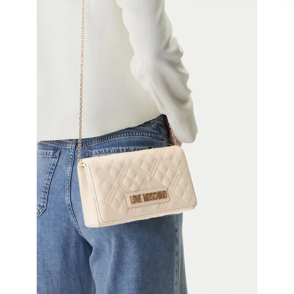 Love Moschino Torbica LOVE MOSCHINO JC4079PP1OLA0110 Écru