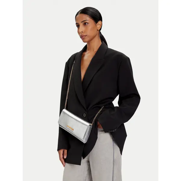 Love Moschino Torbica LOVE MOSCHINO JC4099PP0NKW0902 Srebrna