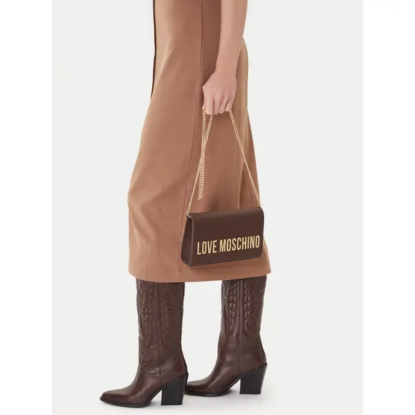 Love Moschino Torbica LOVE MOSCHINO JC4121PP0NKD031A Smeđa